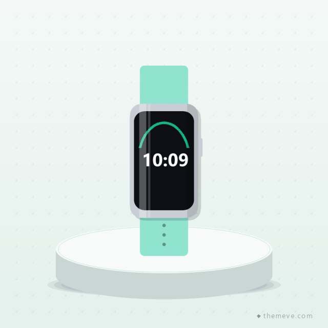 Fit Watch 2 — Mint Strap