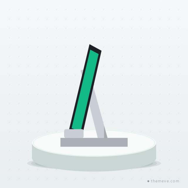 Aluminium Desk Stand
