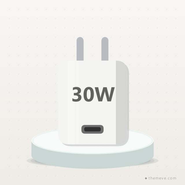 30W Dual-Port Charger (C + A)